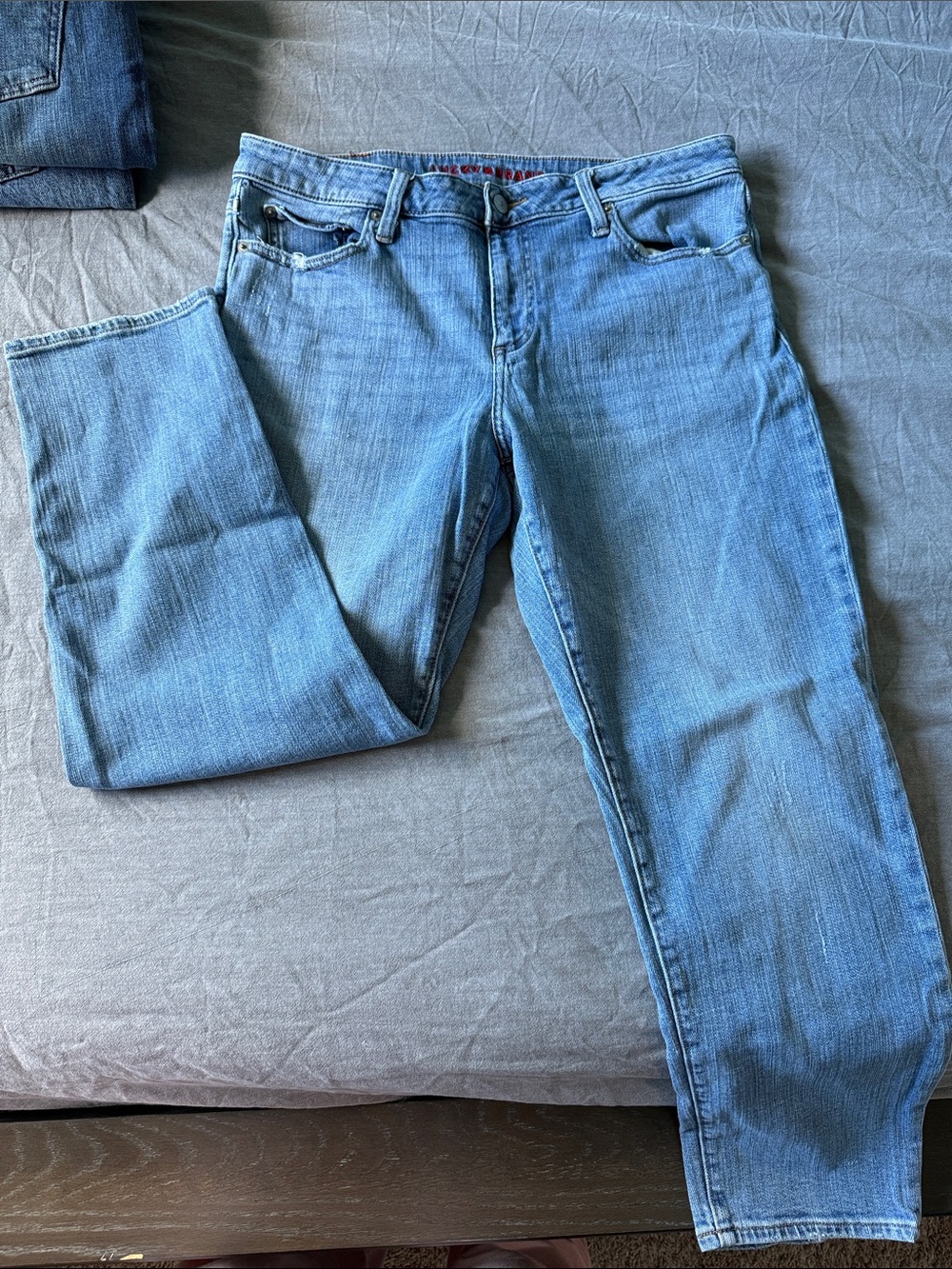 Lucky Brand Light Blue Straight Leg Jeans